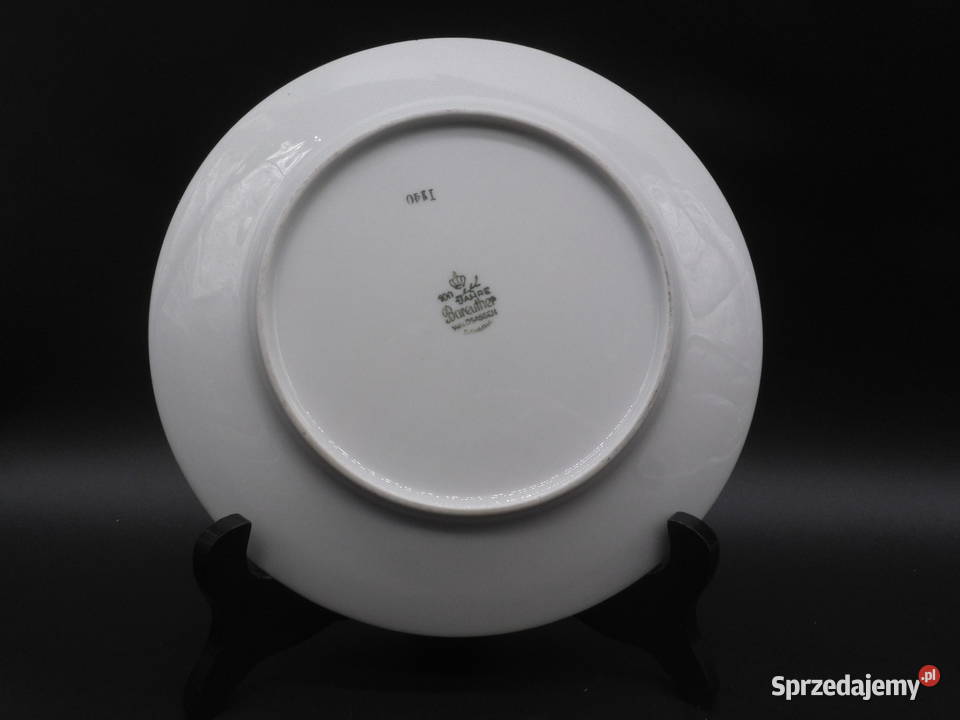 Talerz kolekcjonerski wyprodukowany niemiecką Raszków
