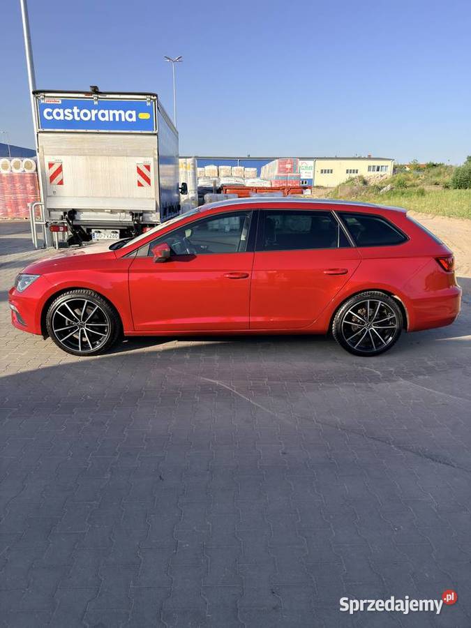 Seat Leon III 15 ST FR 15TSI 131 salon polska pomorskie Gdańsk