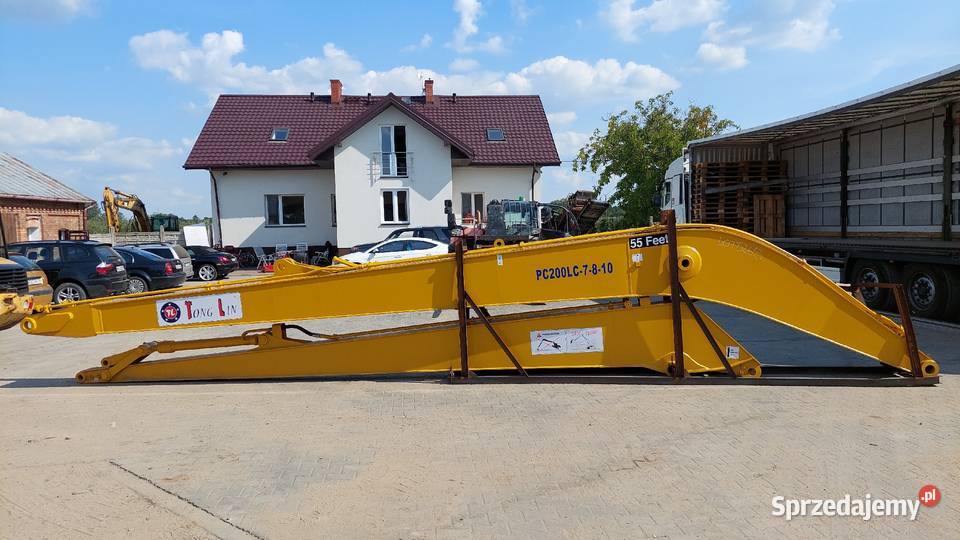 Ramie long reach z łyżką do koparki Komatsu Sochaczew