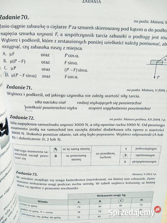 Fizyka omega zbiór zadań maturalnych