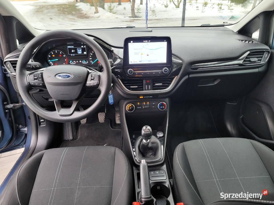 Ford Fiesta Mk8 Duża Nawigacja Tempomat Asystent elektryczne lusterka Gniewczyna Łańcucka