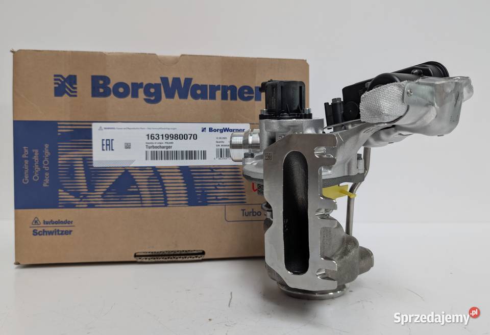 Turbosprężarka BorgWarner 16319980070 mazowieckie Siedlce