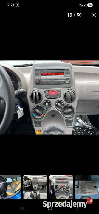 Fiat Panda Klimatyzacja bezwypadkowy II 20032012 ABS Rzeszów