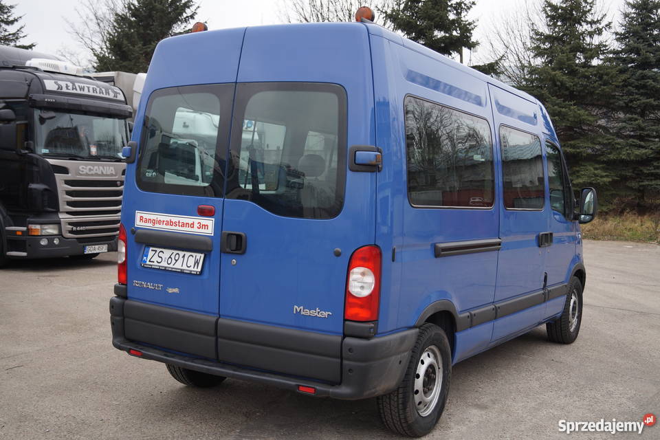 Renault Master 9Osobowy Klima długi i wysoki Szczecin sprzedam
