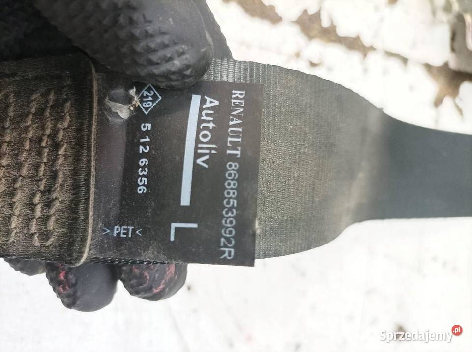 PAS BEZPIECZEŃSTWA LEWY PRZÓD KIEROWCY Pasy bezpieczeństwa sprzedam