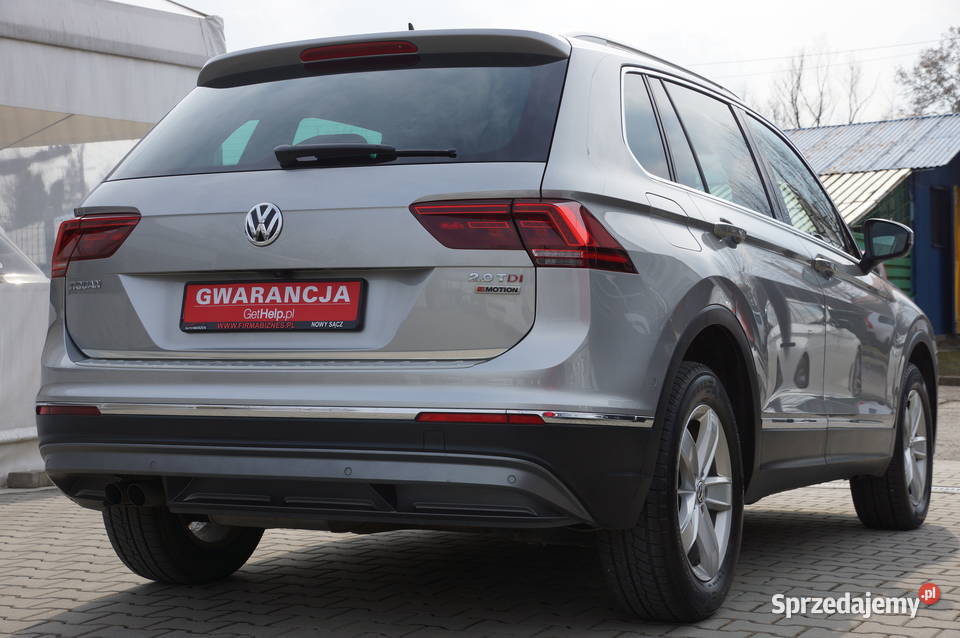 Volkswagen Tiguan 20 TDI CR 190 4x4 DSG Navi Tiguan małopolskie Nowy Sącz