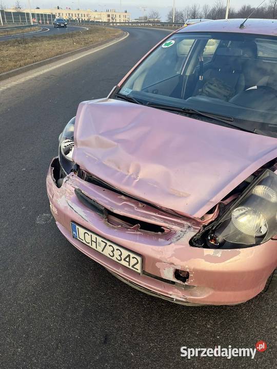 Honda jazz 14 uszkodzony Warszawa