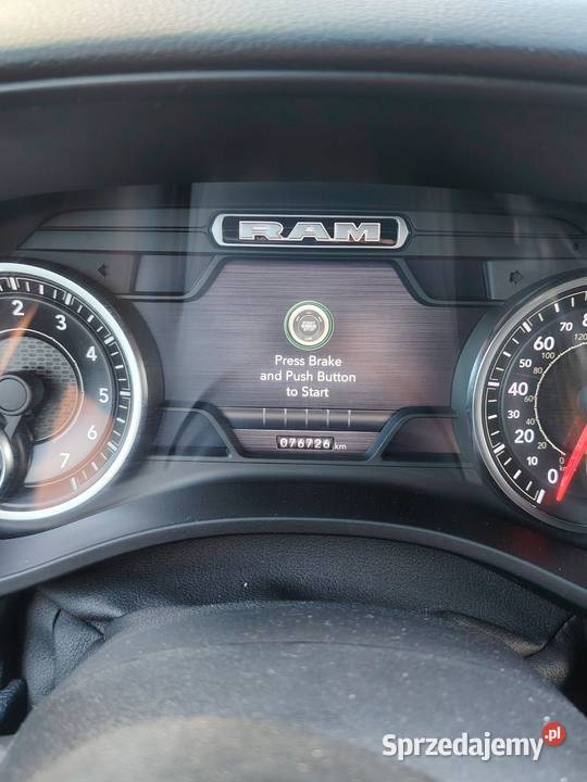 Ram 1500 57 HEMI 2019 wielofunkcyjna kierownica wielkopolskie