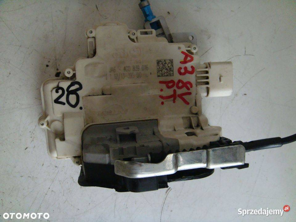 ZAMEK PRAWY TYŁ AUDI A3 8V 4G0839016 Włoszczowa