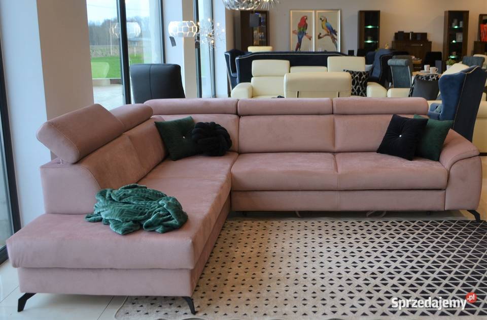 Nowoczesny narożnik SIELLA tkanina Producent