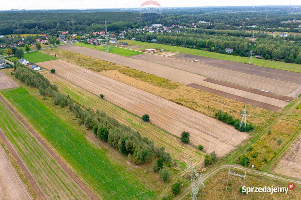 Spokojna działka 1400 m Skotniki Media WZ Sprzedaż sprzedam