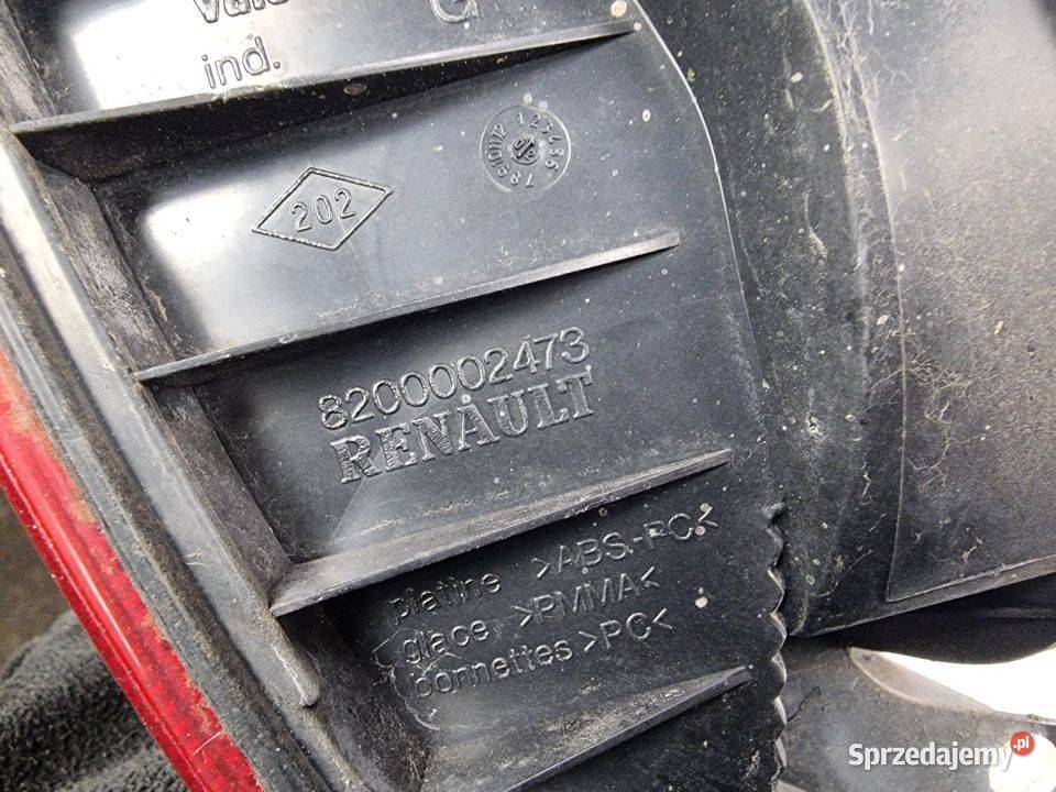 LAMPA LEWA TYŁ RENAULT LAGUNA II 8200002473 Lipno