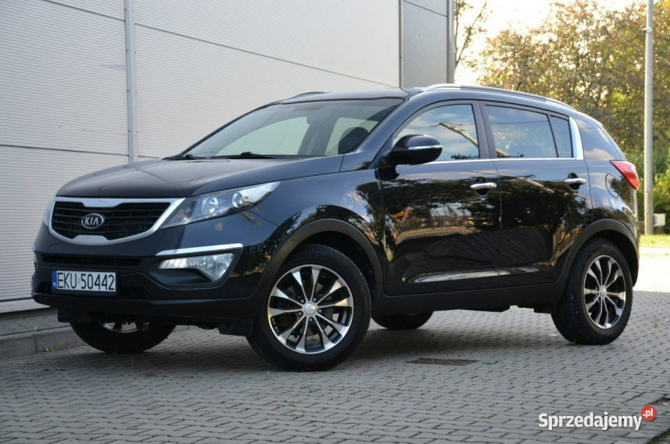 Kia Sportage Czarna Super Stan 16GDI 135 Serwis nieuszkodzony łódzkie