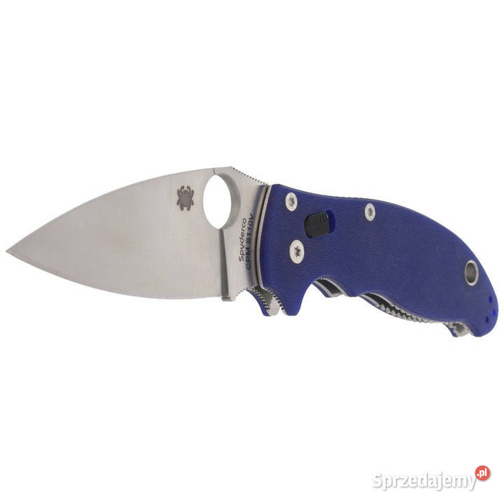 Nóż składany Spyderco Manix 2 G10 Dark Blue CPM Warszawa