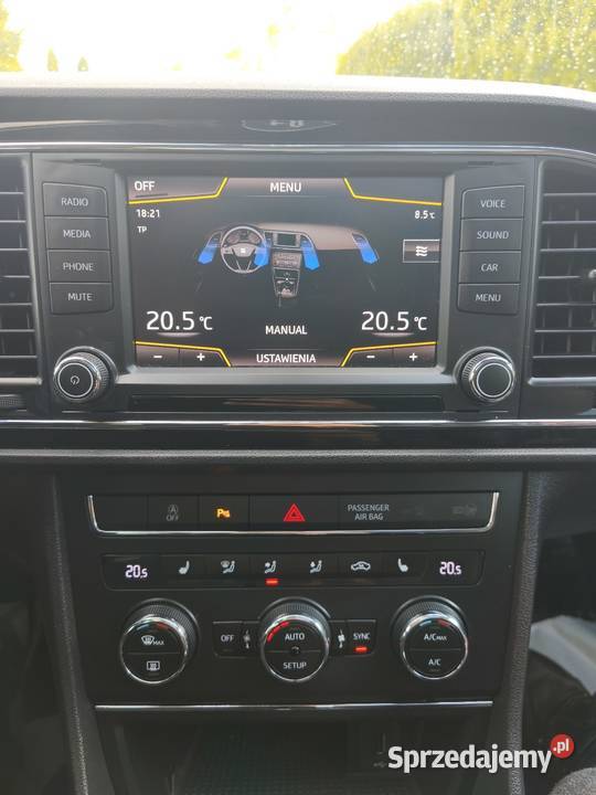 Seat Leon ST DSG elektrochrom. lusterka boczne Jasienica Rosielna