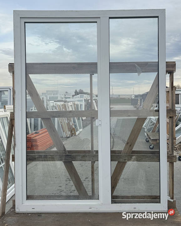 OKNA KacprzaK Okno TARASOWE 177X222 Używane PCV Dom i Ogród Lublin