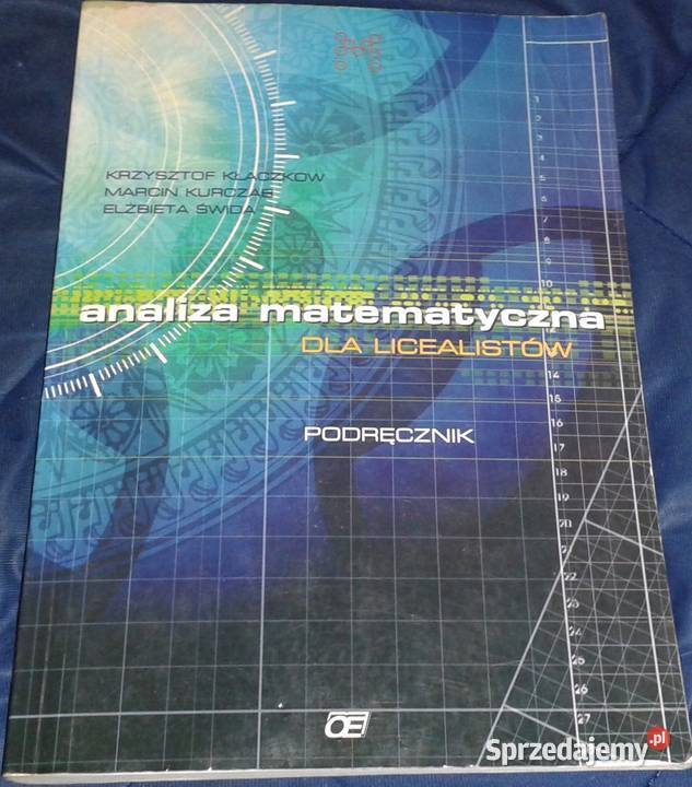 Analiza matematyczna licealistów Chełm