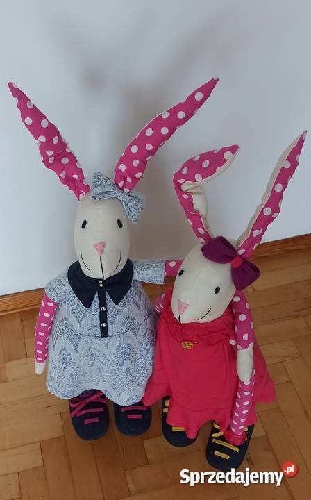 Zając Wielkanocny zabawka ozdoba wysokość 90 wielokolorowy Radzyń Podlaski