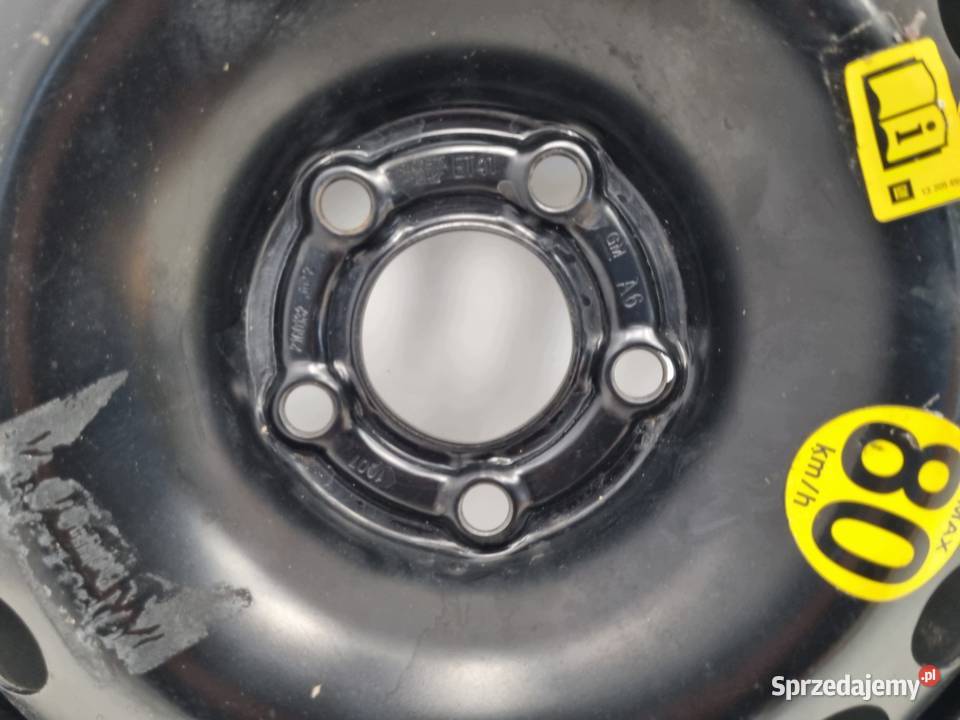 KOŁO DOJAZDOWE ZAPASOWE Opel Vectra C Astra H Chełm