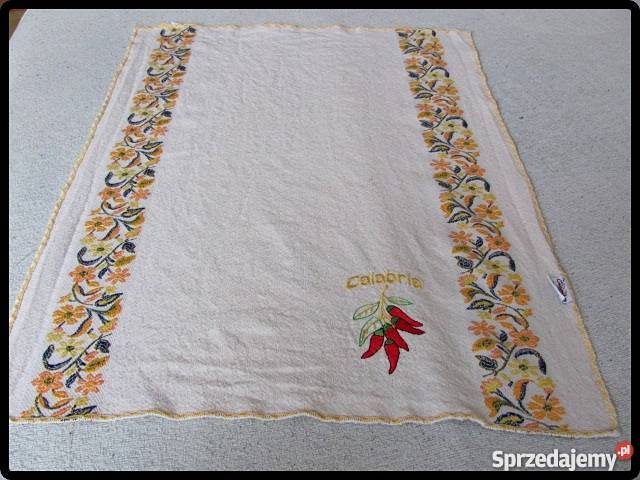 Bawełniany obrus obrusik 70 x 50 Płock