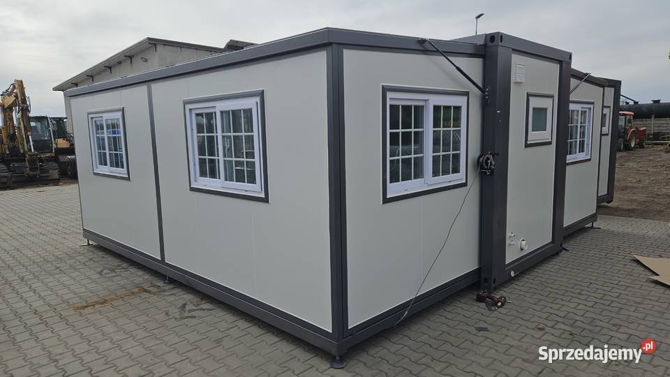 Domek kontenerowy 36 m2 letniskowy WC prysznic mazowieckie Sochaczew