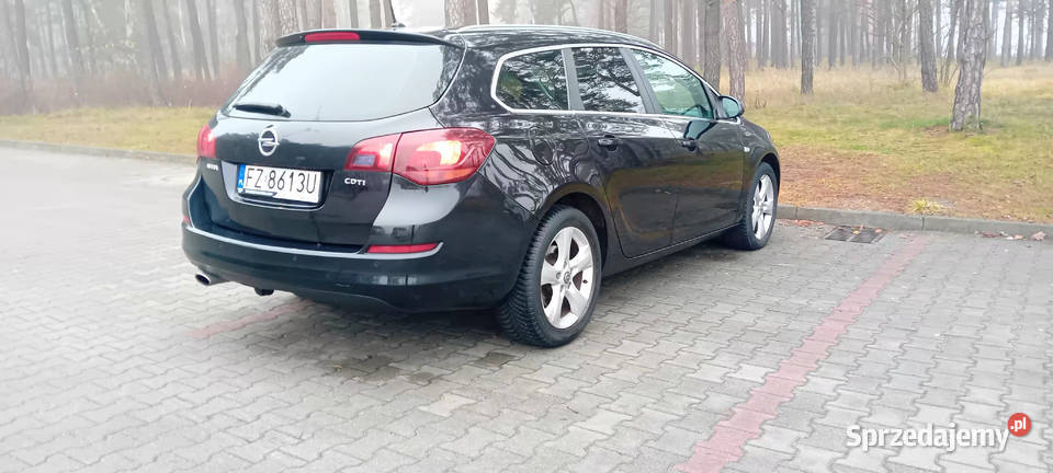Opel Astra J automat bixenon szyberdach 160KM lubuskie Zielona Góra