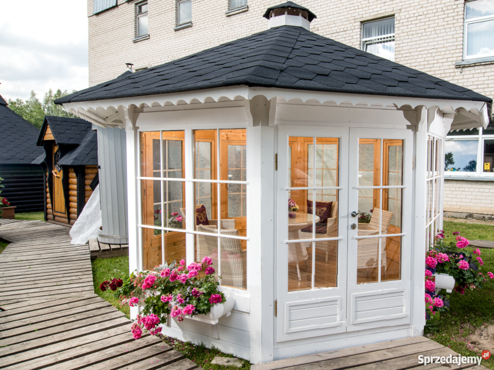 Altana ogrodowa GRILL Pawilon ogrodowy domek mazowieckie Płock