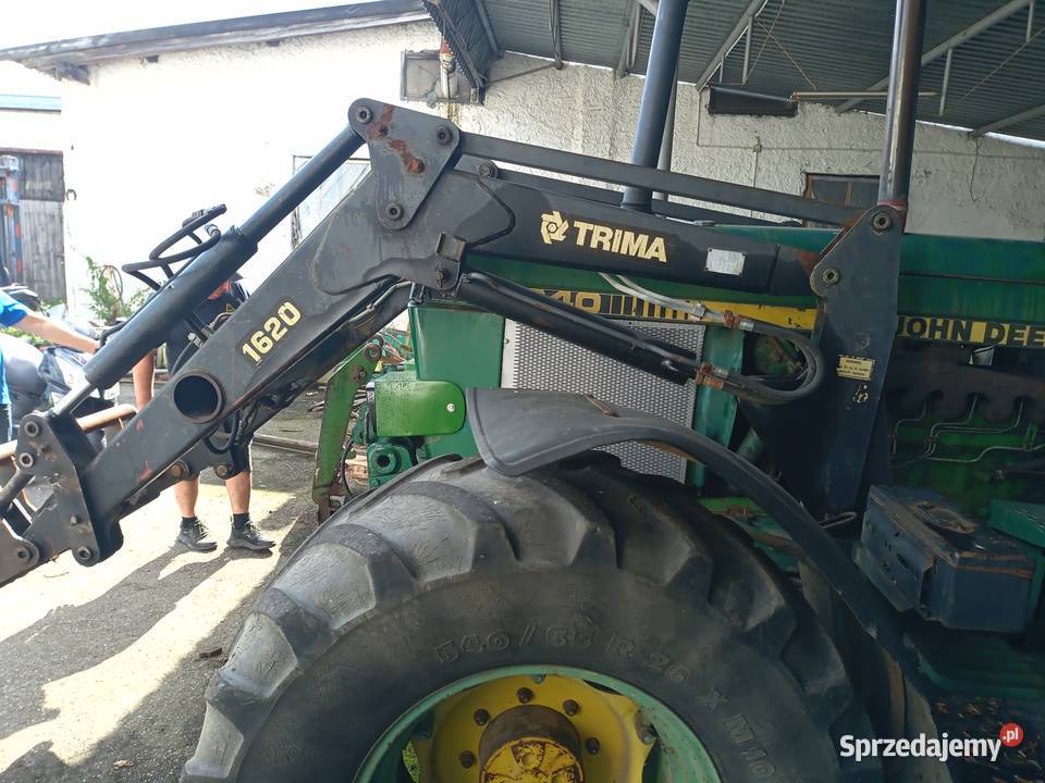John Deere 3640 tur i przedni tuz nieuszkodzony Kozłowo