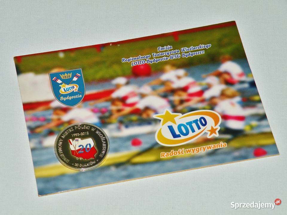 20 dukatów RTW LOTTO Bydgostia WSG z emisji X Bydgoszcz