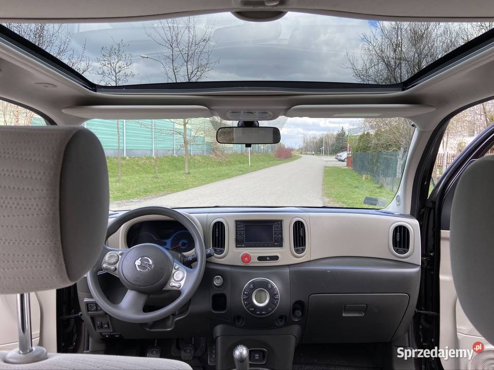 Nissan Cube salon Polska pierwszy właściciel komputer pokładowy Rzeszów