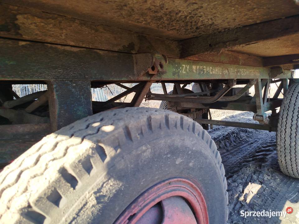 Przyczepa wywrotka d45 d47 d35 thk hl Łubna-Jakusy