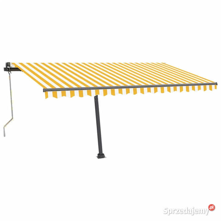 Automatycznie zwijana markiza LED i czujnik