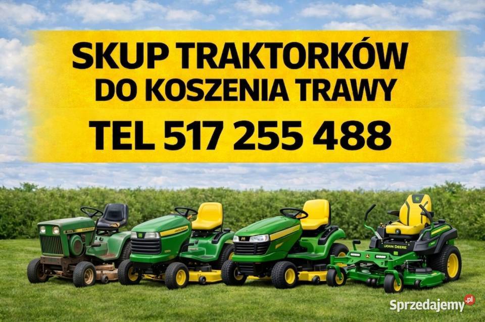 SKUP TRAKTORKÓW DO TRAWY TRAKTORKI KOSIARKI Sieradz