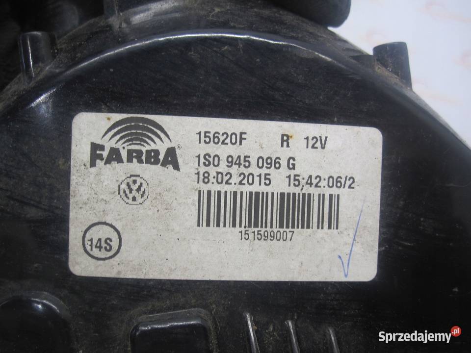 VOLKSWAGEN UP 15r lampa prawa tył 1S0945096G Kielce