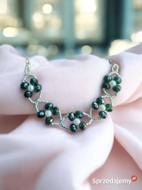 Elegancka ręcznie robiona bransoletka z Sanok