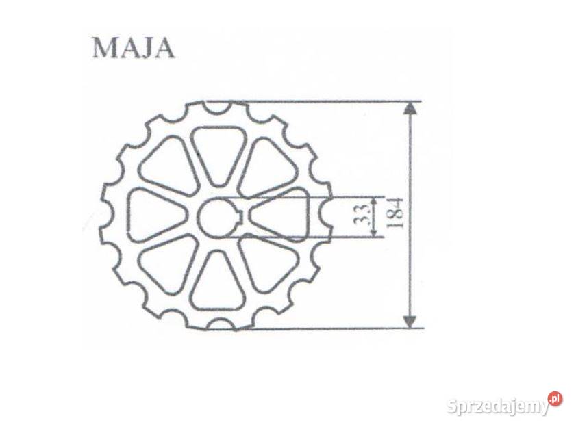 Koła dociskowe do skórowaczek MAJA TOWNSEND Żary