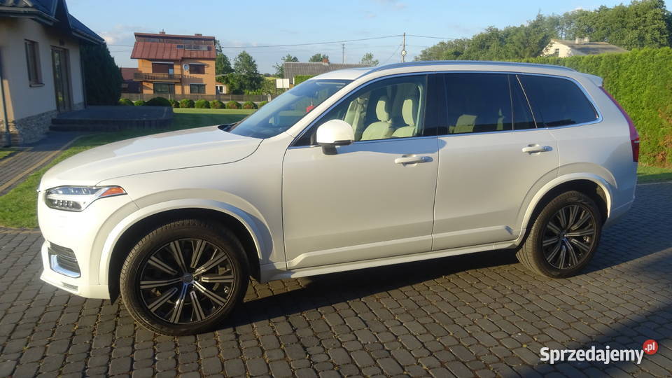 Volvo xc90 b6 benzyna 314 2023r 4x4 7 osobowe 314KM Chmielek