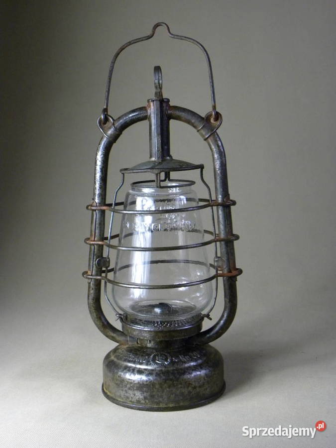 Stara niemiecka lampa naftowa Feuerhand 201 z dolnośląskie Legnica