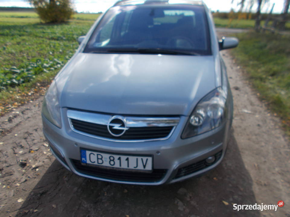 Opel Zafira 19 cdti 2006 r7 osobowy 1900cm3 Żnin