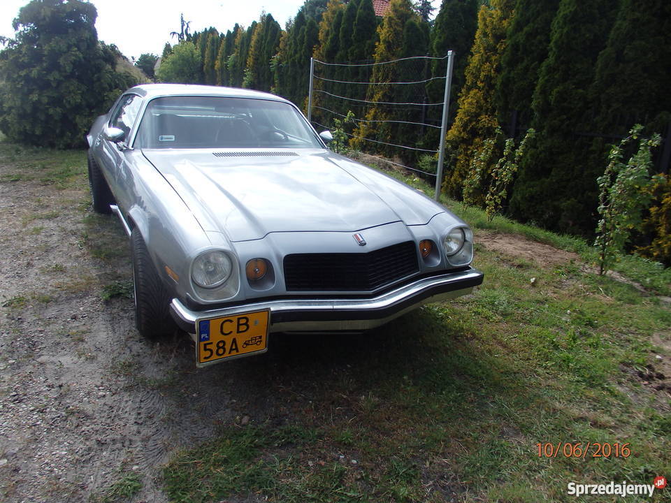 Zabytkowy Chevrolet Camaro 183KM kujawsko-pomorskie