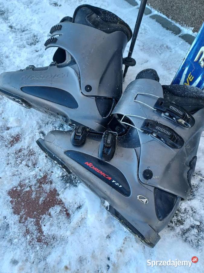 Narty buty kije Młynary