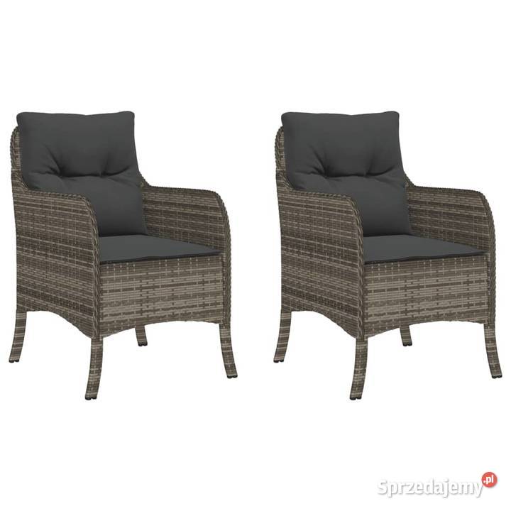vidaXL Krzesła ogrodowe z poduszkami 2 SKU365147 Warszawa