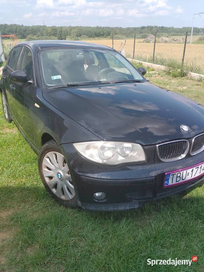 Sprzedam BMW seria 1 E87 16 benzyna czarny sprzedam