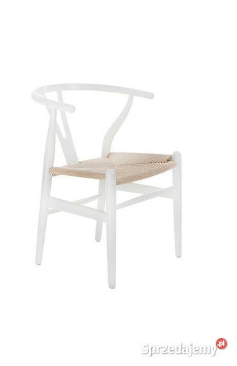 Krzesło drewniane białe  Darmowa dostawa
