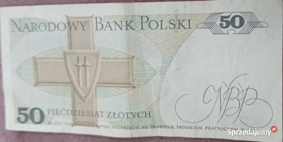 50 złotych 1 XII 1988 r seria HU Konin