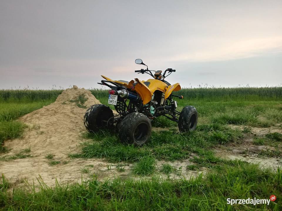 Quad Bashan 250 Zarejestrowany Chłodzony cieczą Bobowo