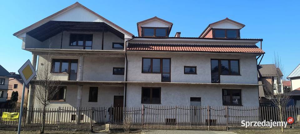 Duży dom z potencjałem na sprzedaż Do dachówka Nieruchomości Siemiatycze