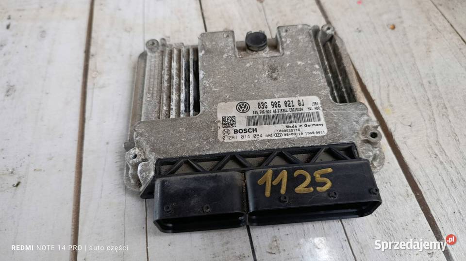 STEROWNIK SILNIKA VOLKSWAGEN GOLF V 03G906021QJ