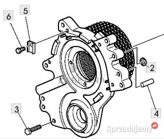 John Deere AUTOPOWR IVT 6820 6920 6920S Hamulec Jastrzębniki