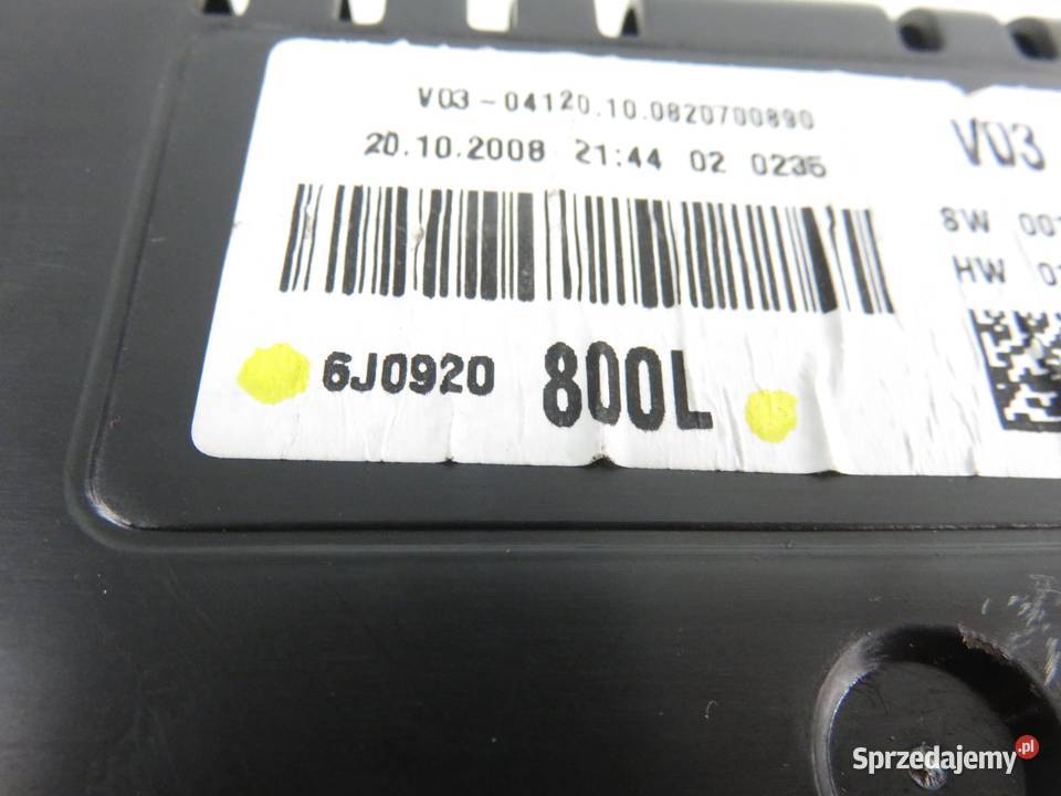 LICZNIK SEAT IBIZA IV 19 TDI PD 6J0920800L małopolskie